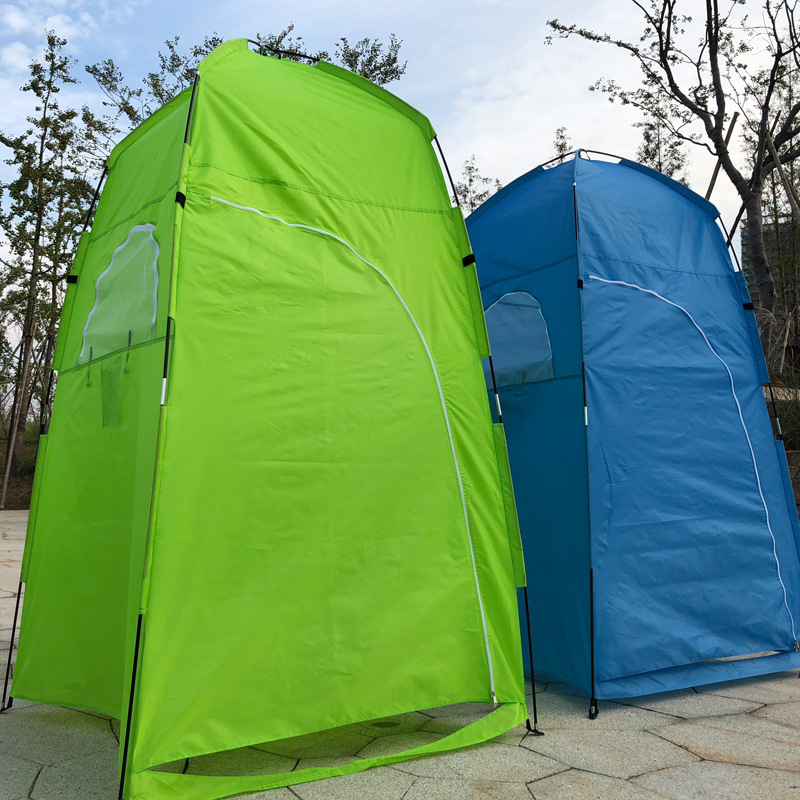Cheap Goat Tents 2022 Portable Outdoor Camping Tent Shower Tent Bath Changing Fitting Room Tent Shelter Camping Beach Privacy Toilet Camping Tent   